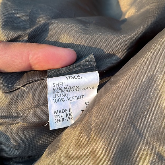 Vince Bomber Jacket Green XS - Picture 9 of 10